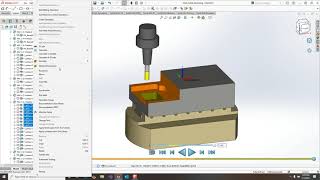 SolidCAM Simulator: Machine Time Mode - Equal Playback Time