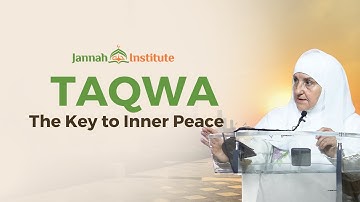 Taqwa: De islamitische manier van leven I Sh Dr. Haifaa Younis I Jannah Instituut & Miftaah Insti...