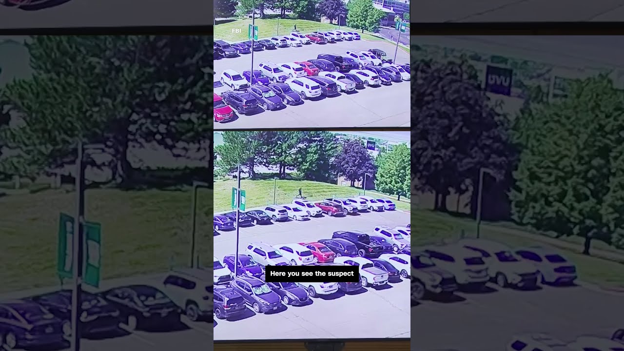 New Video Shows Suspect In Charlie Kirk S Murder