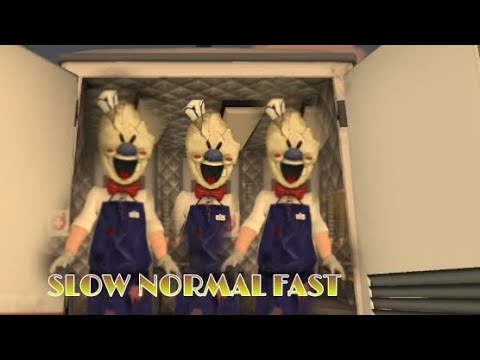 Ice Scream 1 Rod S Ice Cream Song Slow Speed Normal Speed Fast Speed 