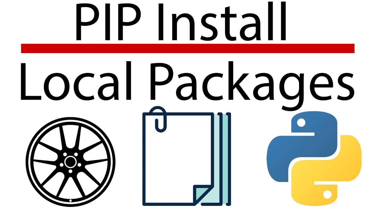 Pip Install Local Package - Pip Install Wheel - Pip Install Packages Offline - Don'T Miss The Desc