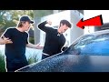 Bryce Hall came to my house and smashed my car window (Rematch?)