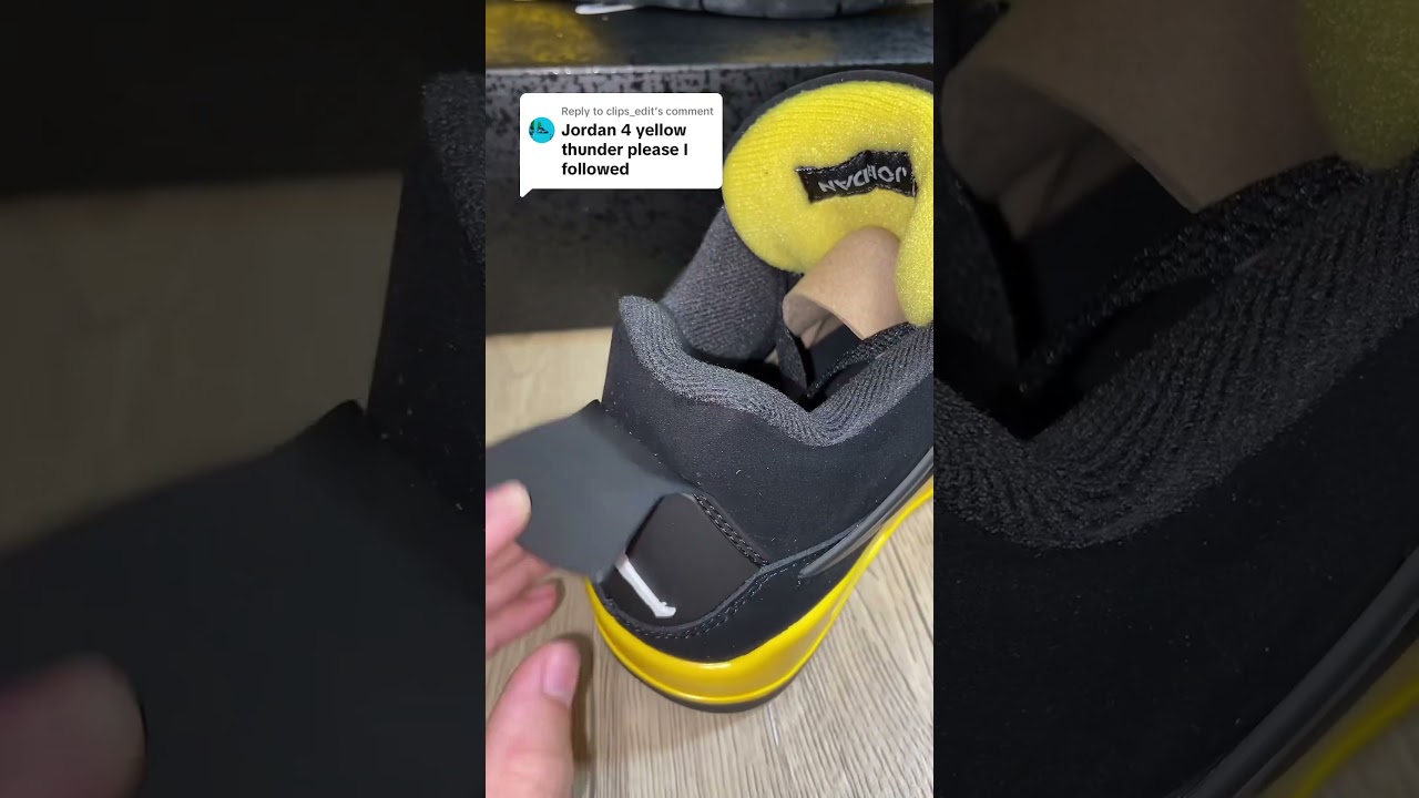 Howkick review legit check reps Jordan 4 Yellow Thunder