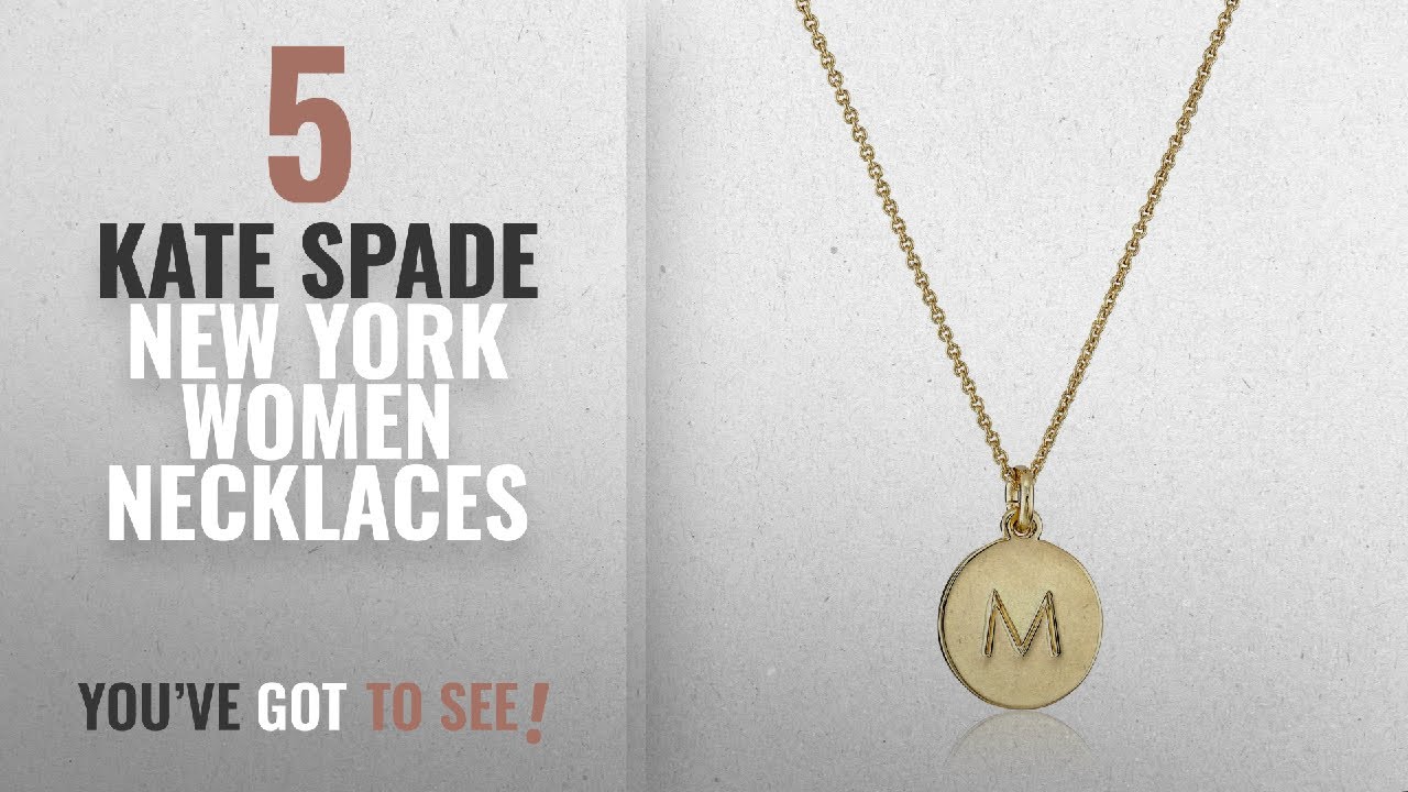 10 Best Kate Spade New York Design Women Necklaces: kate spade new york "Kate Spade Pendants" "M"