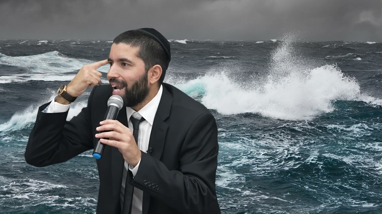 הבחור נכנס לים כדי לטבול ואז התחילה הדרמה... 🌊 הרב שניר גואטה בסיפור מטורף - עם כתוביות בעברית