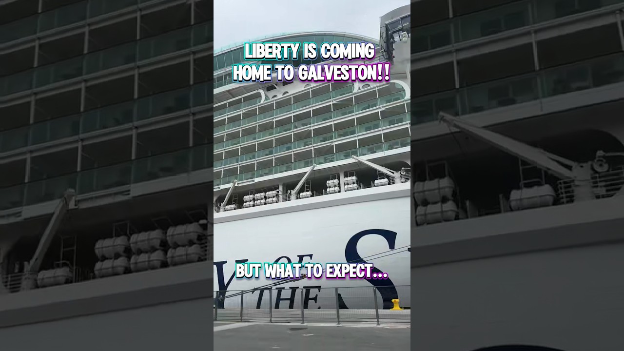 Liberty of the seas coming to Galveston! #libertyoftheseas #galveston #cruise