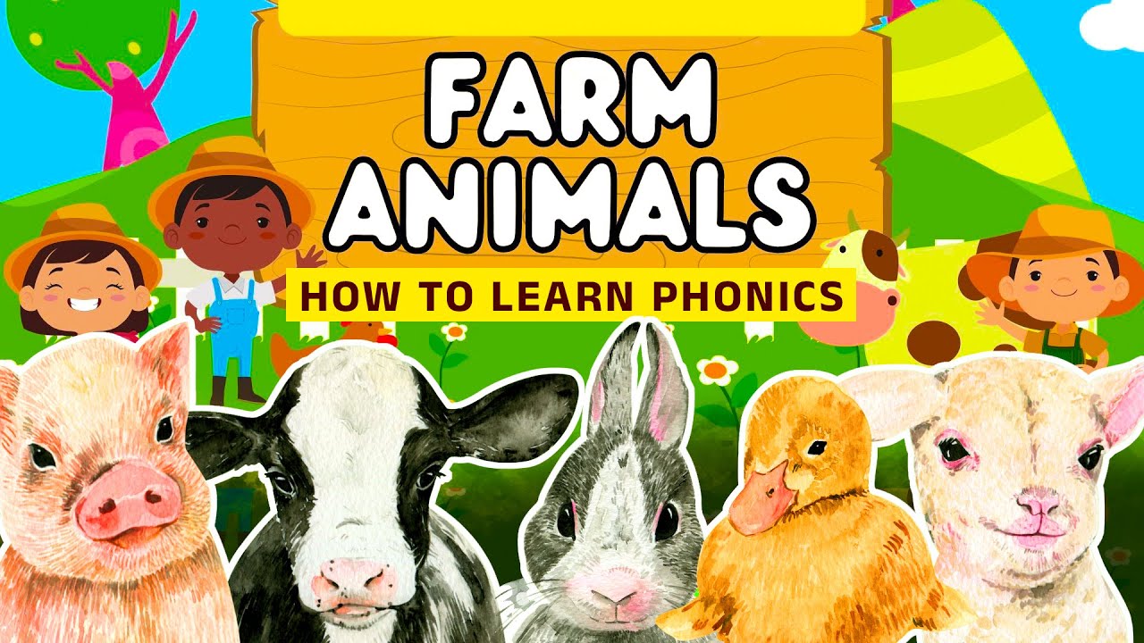 Farm Animals C-c-cow, S-s-sheep,G-g-goose,H-h-horse, 