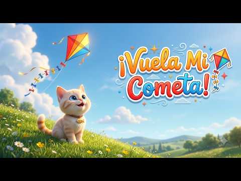 🪁 ¡Vuela Mi Cometa! 🪁Canción Infantil con Chamel