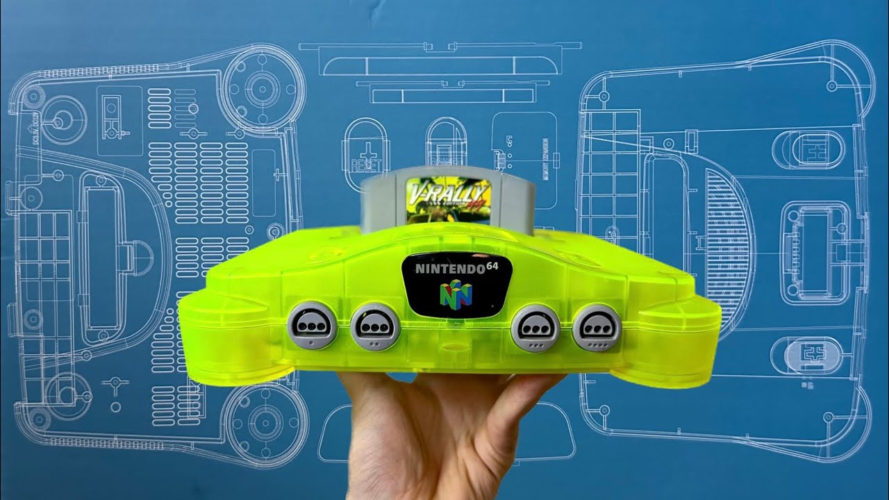 Personalizzo la mia N64 con le scocche della Retro Is Cool.