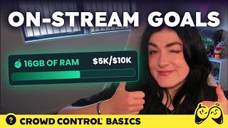 How to Use Crowd Control Goal Overlays | Works on ANY Streaming Platform