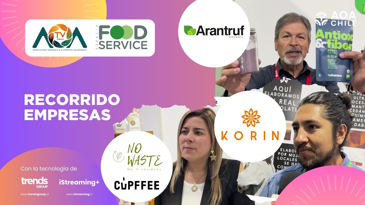 [EXPO] Cupffee, Korin, Arantruf | Pabellón Orgánico | Espacio Food & Service 2024