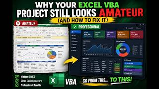 Why Your Excel VBA Project Still Looks Amature And How To Fix It