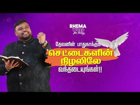 தேவனின் பாதுகாக்கும் செட்டைகளின் நிழலிலே வந்தடையுங்கள்!!#shorts #rhemaword #ruahtv #alwinthomas