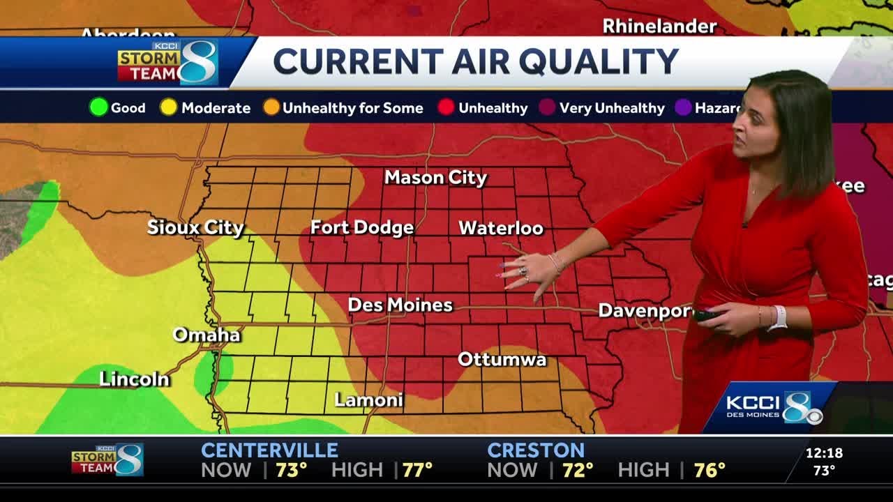 Iowa weather: Cool and comfortable summer weather settles in - YouTube