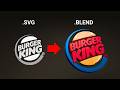 Render any Logo into a 3D Model: Blender Tutorial