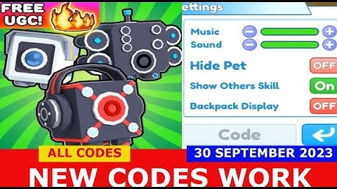 *NEW UPDATE CODES* [UPD+Free UGC] Clicker Mining Simulator ROBLOX | ALL CODES | SEPT 30, 2023
