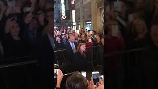 Bruce Springsteen leaving Walter Kerr Theatre, New York 2017