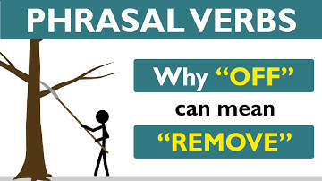Phrasal verb prepositions: "OFF" part 02 -  "OFF" means "REMOVE"