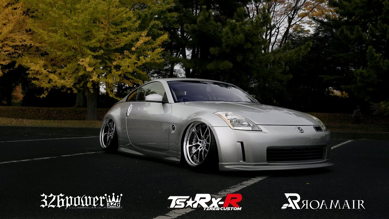FAIRLADY Z33 with ROAMAIR × TIRE SHOP RX-R - YouTube