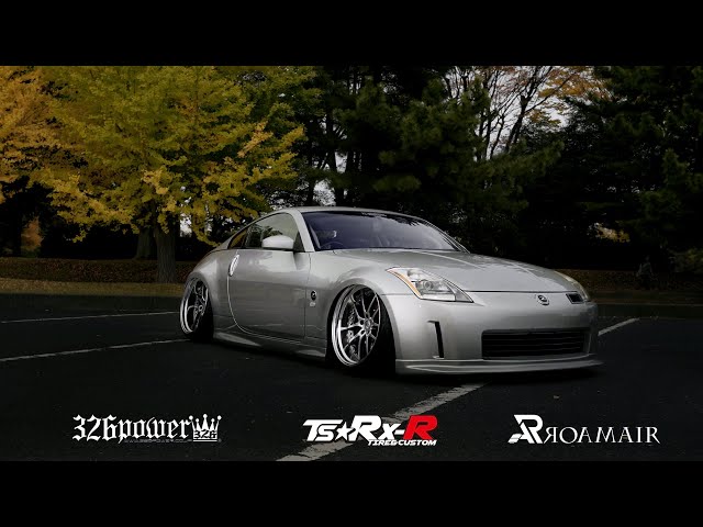 FAIRLADY Z33 with ROAMAIR × TIRE SHOP RX-R - YouTube