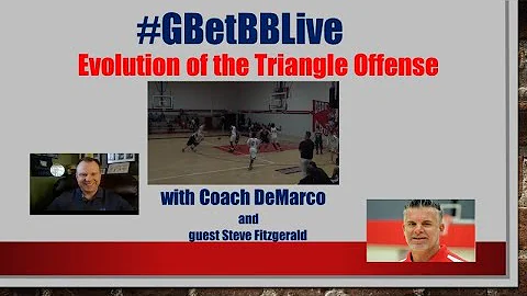 #GBetBBLive: The Evolution of the Triangle Offense...