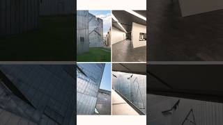 Libeskind’s jagged zinc building, Jewish Museum Berlin