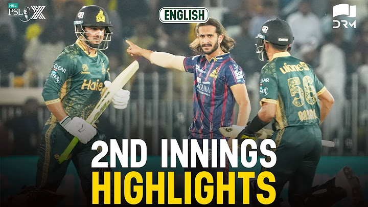2nd Innings Highlights | Peshawar Zalmi vs Karachi Kings | Match 27 | HBL PSL X | M3O1K