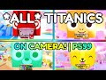  all 20 titanics hatched on camera in pet simulator 99 shiny  rainbow titanics 