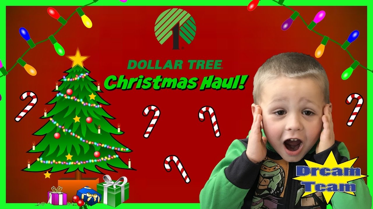 Dollar Tree Christmas Haul The Dream Team YouTube