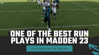 The Best Running Play In Madden 22 - Madden School