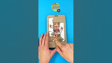 Wow 🔥 Anger in Amazong Paper Craft Puzzle by Inside Out ✨#insideout2 #insideout #anger #papercraft