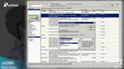 vxCPRS Brief Demo 02