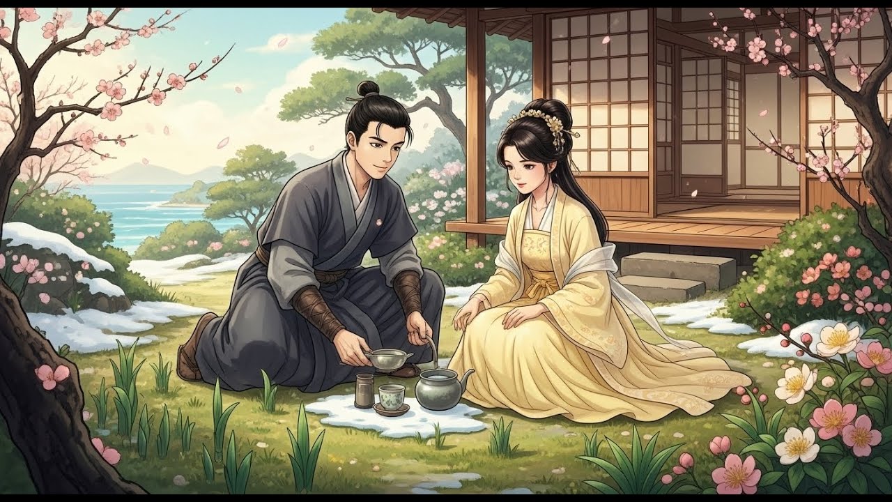 Прощай, зима: изготовление фонариков из цветущей сливы и целебного супа 🌸🏮 | Древние шепоты, 6 серия