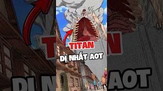 Con TITAN Dị Hợm Nhất AOT? #anime #titan #aot #attackontitan #shorts