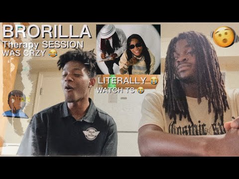 WHEWWW MUST WATCH 😭 BUT ME AND TA3THREE VIBED OUT 🤟🏾🔥 BroRilla - Therapy Session | REACTION 