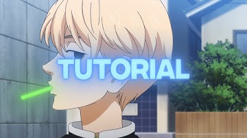 Glow Line Tutorial - After Effect AMV Tutorial!