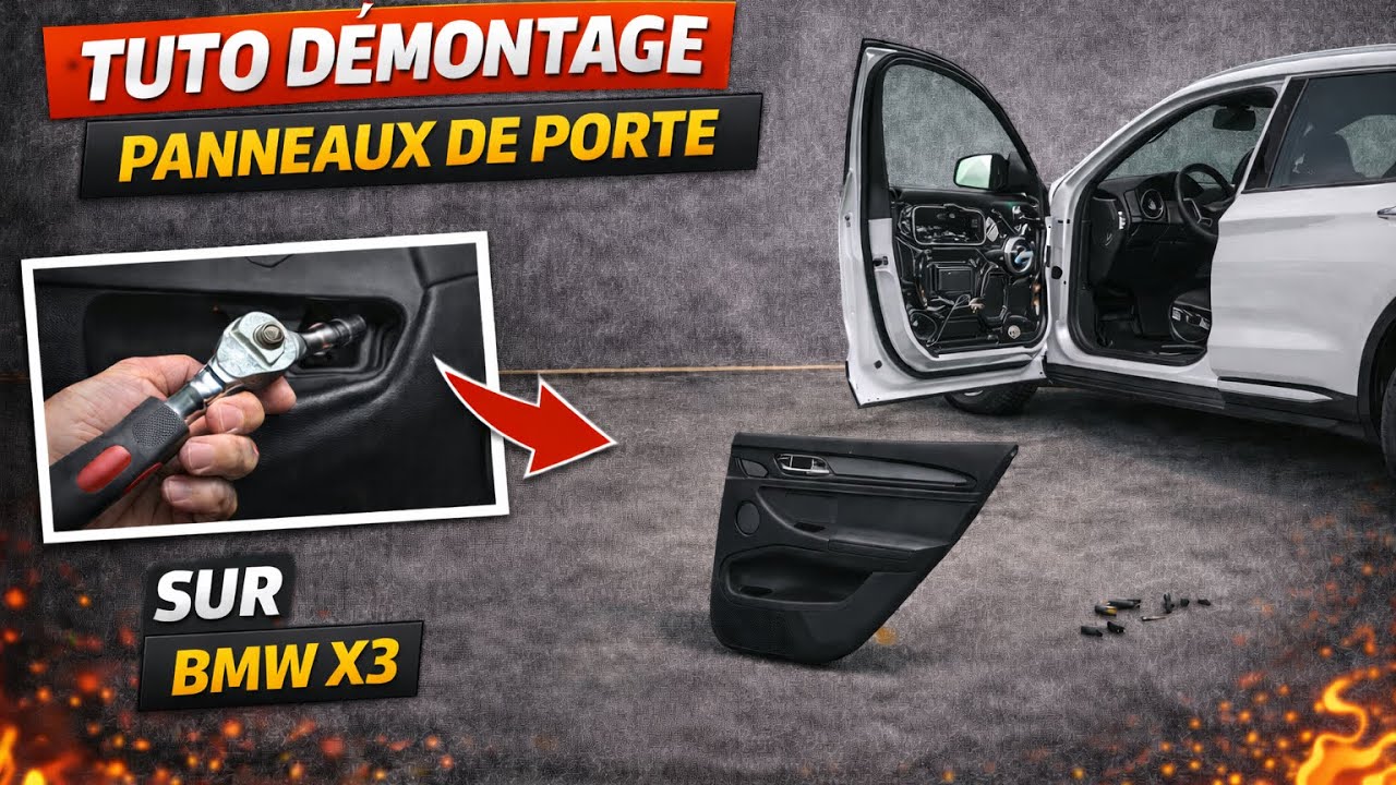 Joint De Canal De Porte BMW X3 F25 Avant Droit - Référence 7205718, Pièce D'origine Occasion