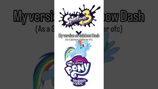 Rainbow Dash X Crossover Drawing