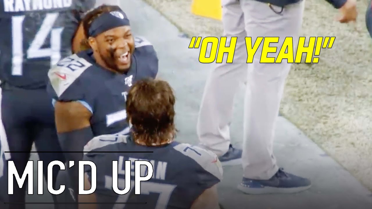Derrick Henry Mic'd Up, "Put the crown on!" vs. Jaguars Week 12, 2019