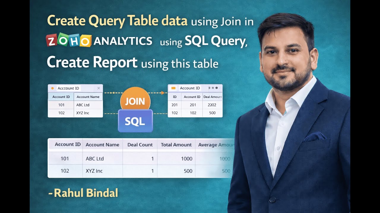 Zoho Sql Join Create Query Table data using Join in Zoho Analytics using Sql Query ...