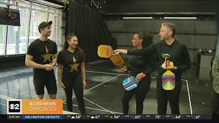CBS 2's pickleballers Brad Edwards and Audrina Sinclair take on Hamilton cast members Information