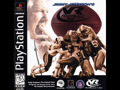 Jimmy Johnson's VR Football '98 (PlayStation) - Green Bay Packers at Kansas City Chiefs