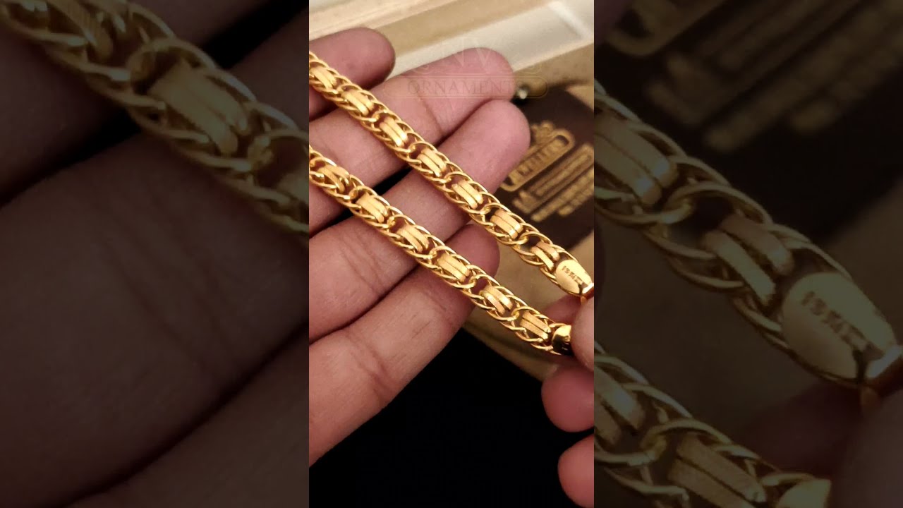 Gold chain designs for men 2022 - YouTube