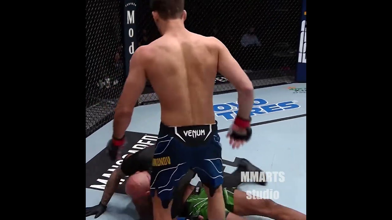 every FINISH in Shavkat Rakhmonov UFC fights | Geoff Neal, Stephen Thompson, Magny & more | UFC310