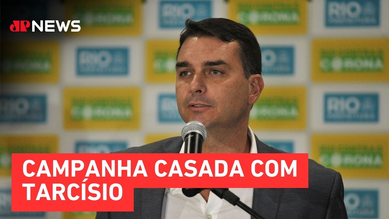 Flávio Bolsonaro inicia tour para articulações políticas visando eleições de 2026 | TEMPO REAL