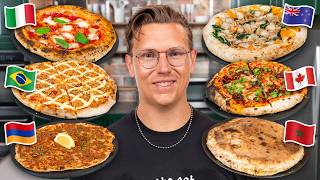 Eating EVERY Pizza In The WORLD (Ok, We Made 6 Really Cool Pizzas But Everything Is Clickbait Now) screenshot 1