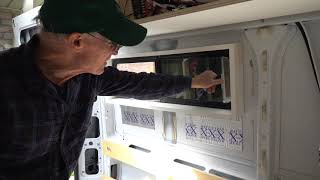 Detailed method for CR Laurence Window Frame build and Installation for Promaster.