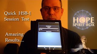 Hope Paranormal HSB-1app - Test screenshot 1