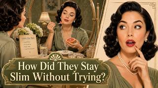 10 VANISHED Diet Rules Every 1950s Woman Followed That Still Keep You Slim