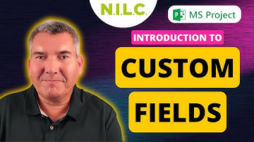 HOW TO create and insert CUSTOM FIELDS in Microsoft Project with Examples (Beginners Tutorial)